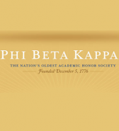 Congratulations to the Mathematics Concentrators Elected to Phi Beta Kappa